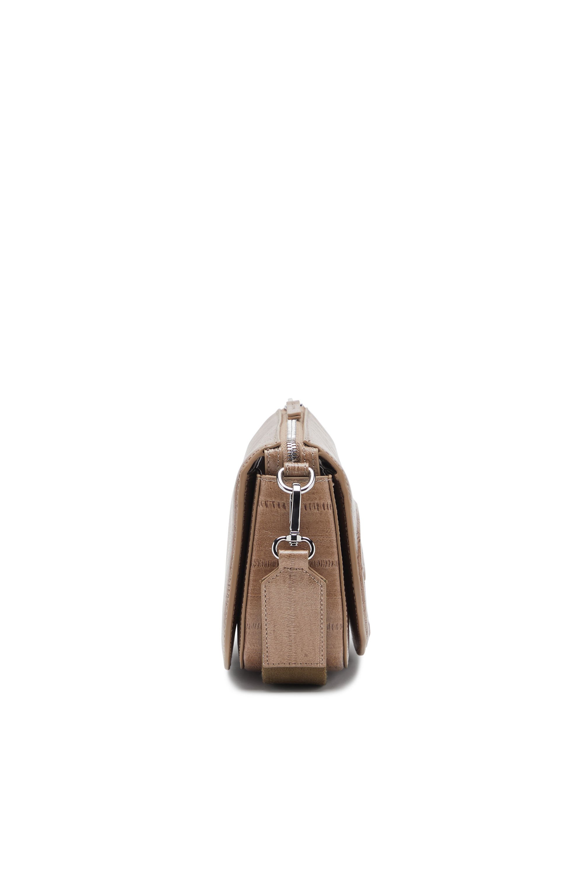 Diesel - 1DR CAMERA BAG, 1DR-Camera bag effetto anguilla Unisex in Marrone - 4