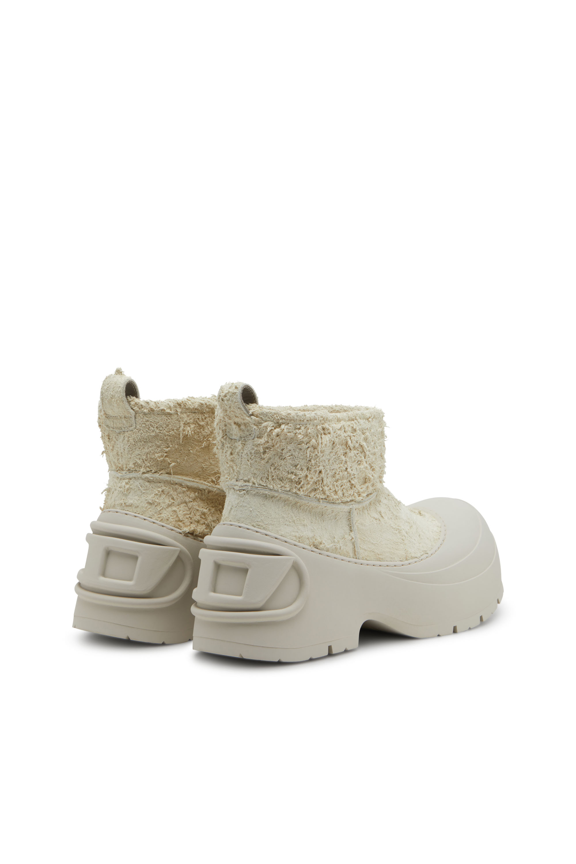 Diesel - D-DONALD MONTONE, D-Donald-Stivaletto chunky con suola carrarmato Uomo in Bianco - 3